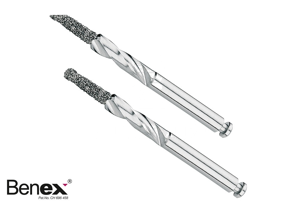 Dental Bur for Benex Extraction System for Screw ø 2.1mm 12.300.65 (for Short Fat Screw) Packing Unit 2pcs (12.300.35)