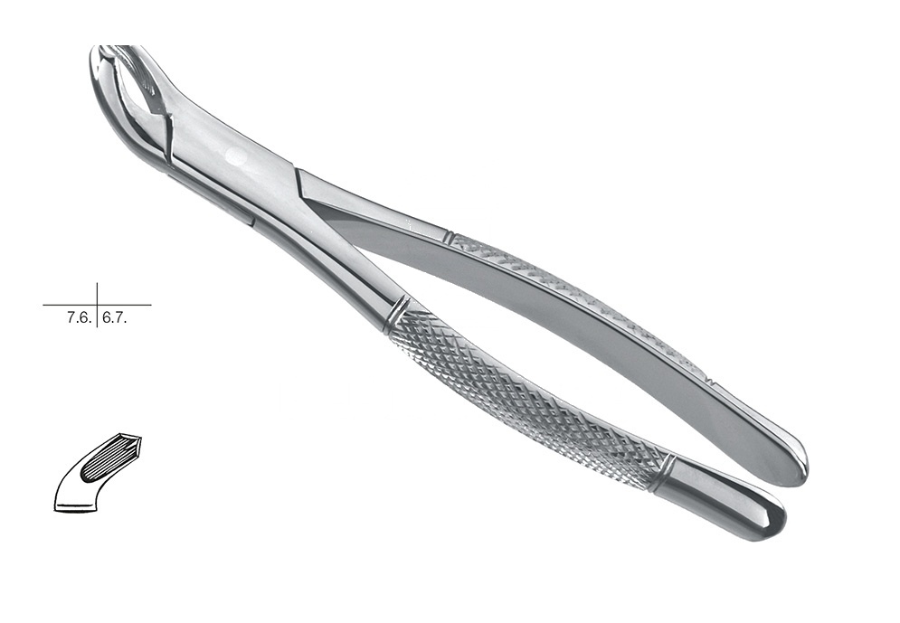 American Pattern Lower Molars Either Side Extracting Forceps – Fig. 17