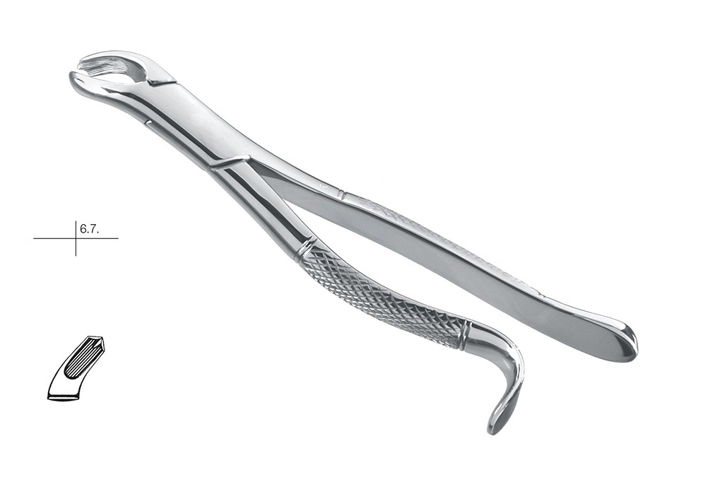 Harris American Pattern Left Side Extracting Forceps – Fig.18-L Upper Molars