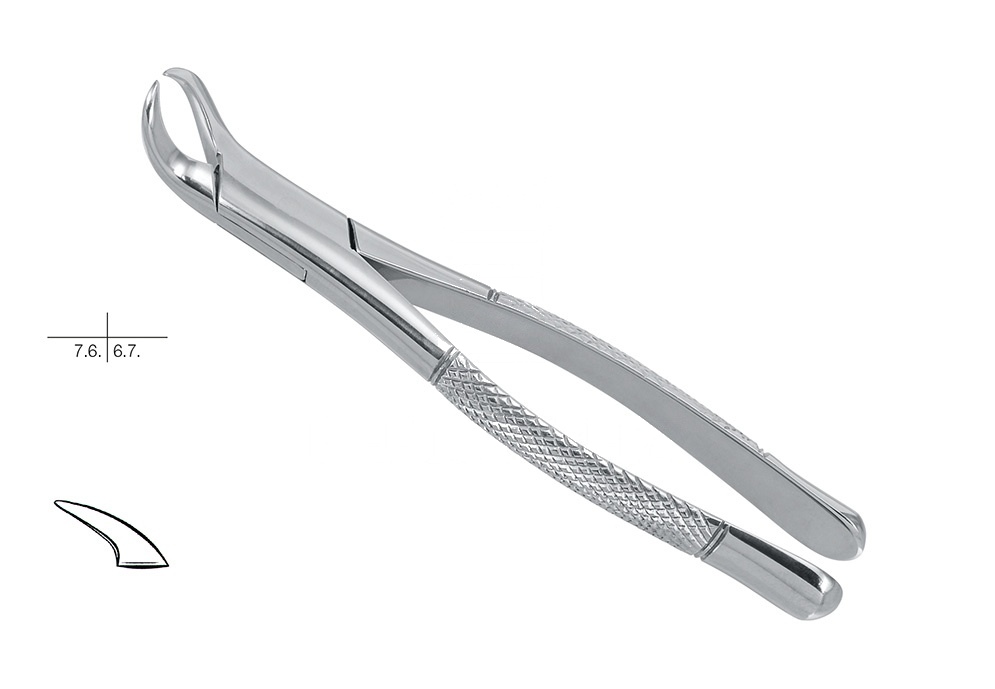 American Pattern Lower Molars Extracting Forceps – Fig. 23