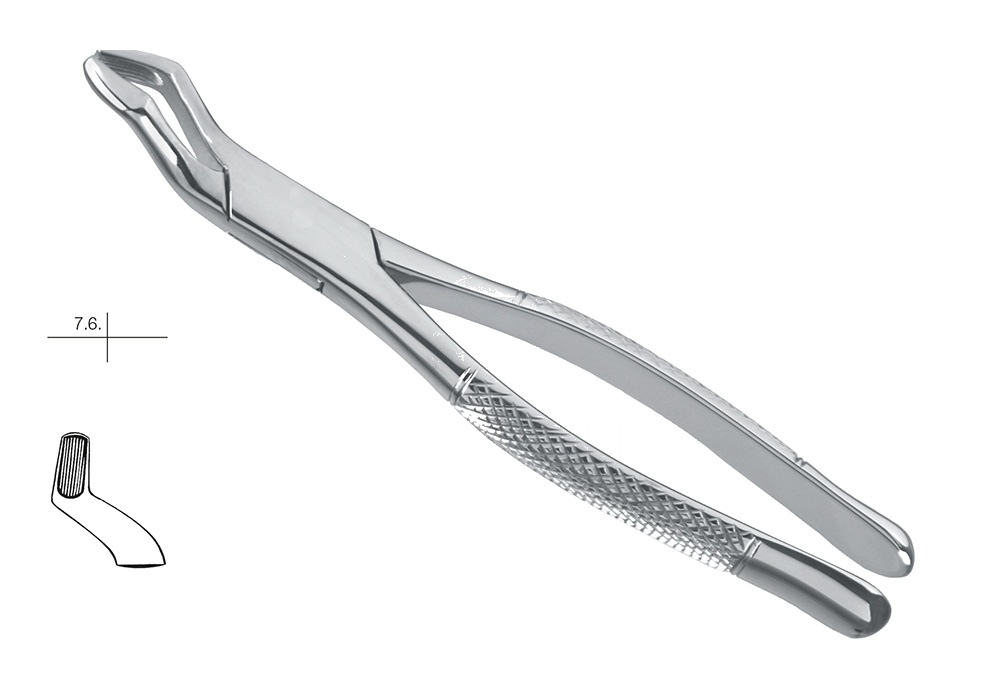 American Pattern Upper Molars Right Side Extracting Forceps – Fig. 53-R