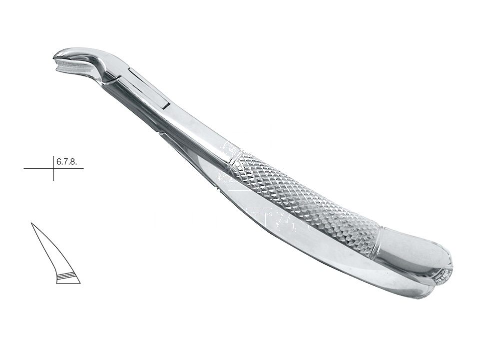 American Pattern Extracting Forceps – Fig. 90, Serrated Grips