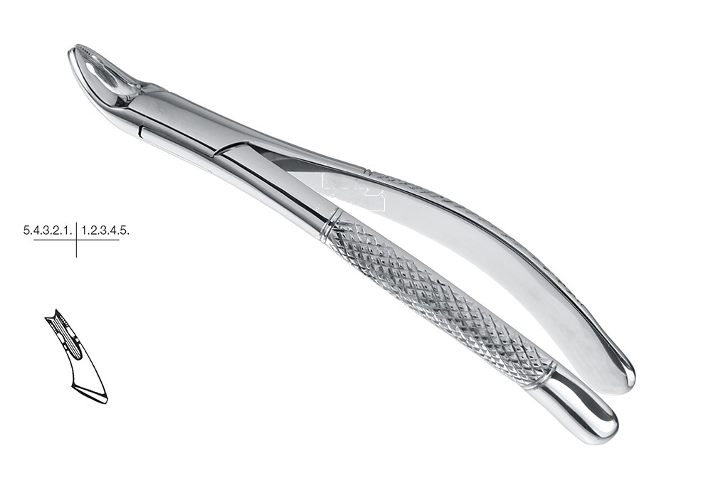 American Pattern Upper Teeth Extracting Forceps for Children – Fig.150-As