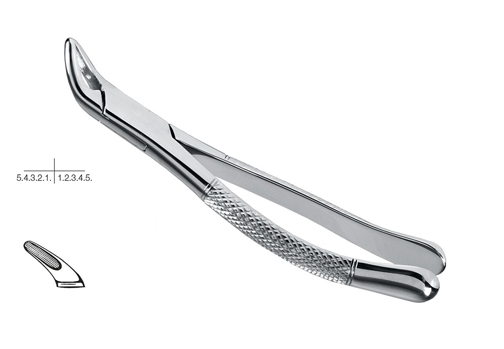 Cryer American Pattern Lower Incisors Premolars & Roots Extracting Forceps – Fig.151