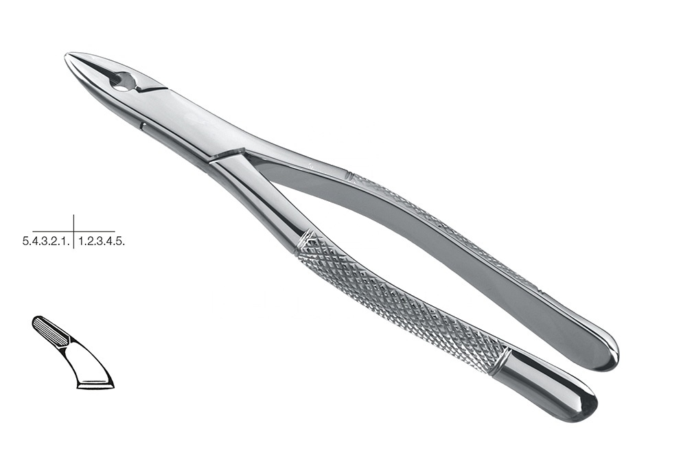 Cryer American Pattern Lower Incisors Premolars & Roots Extracting Forceps – Fig.151-A