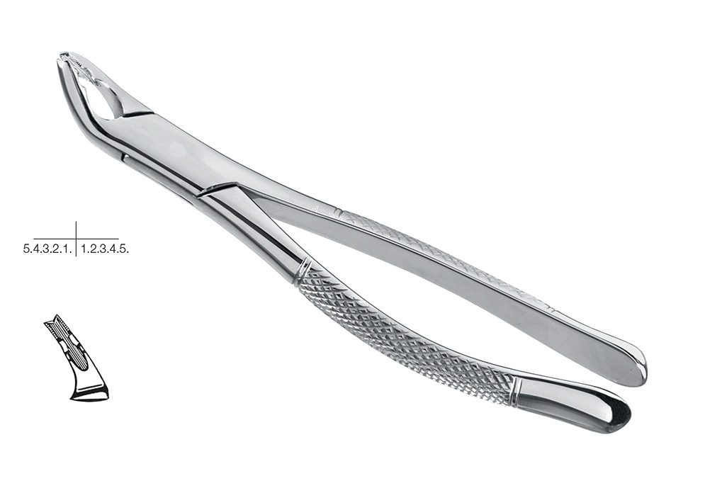 American Pattern Lower Teeth Extracting Forceps – Fig.151-Ab