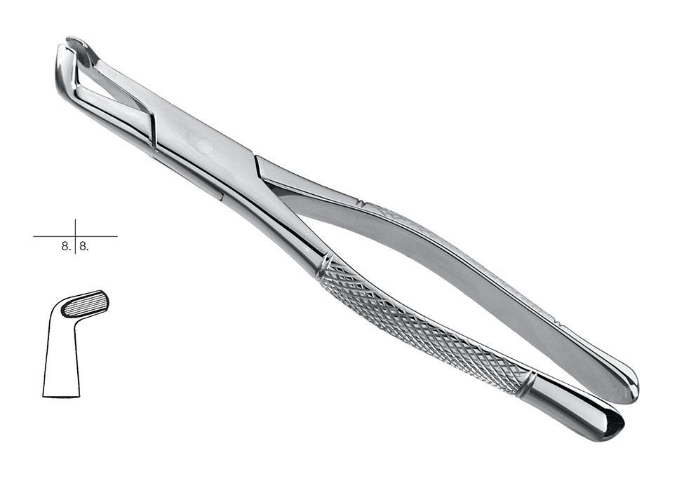 American Pattern Lower 3rd Molars Extracting Forceps – Fig. 222