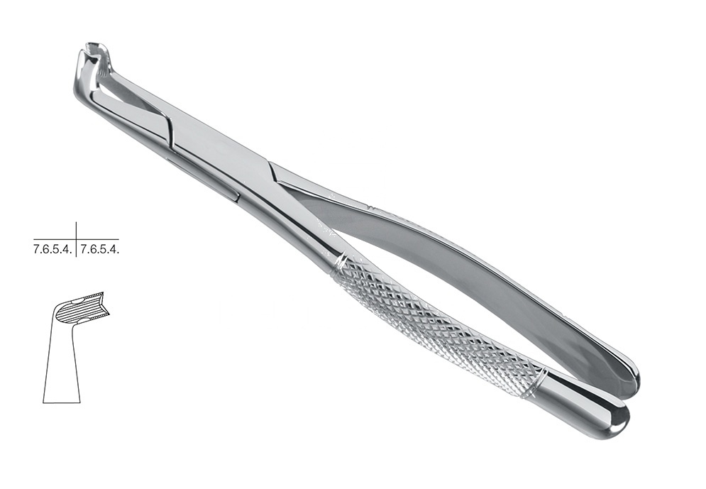 American Pattern Lower 3rd Molars Extracting Forceps – Fig. 222-As