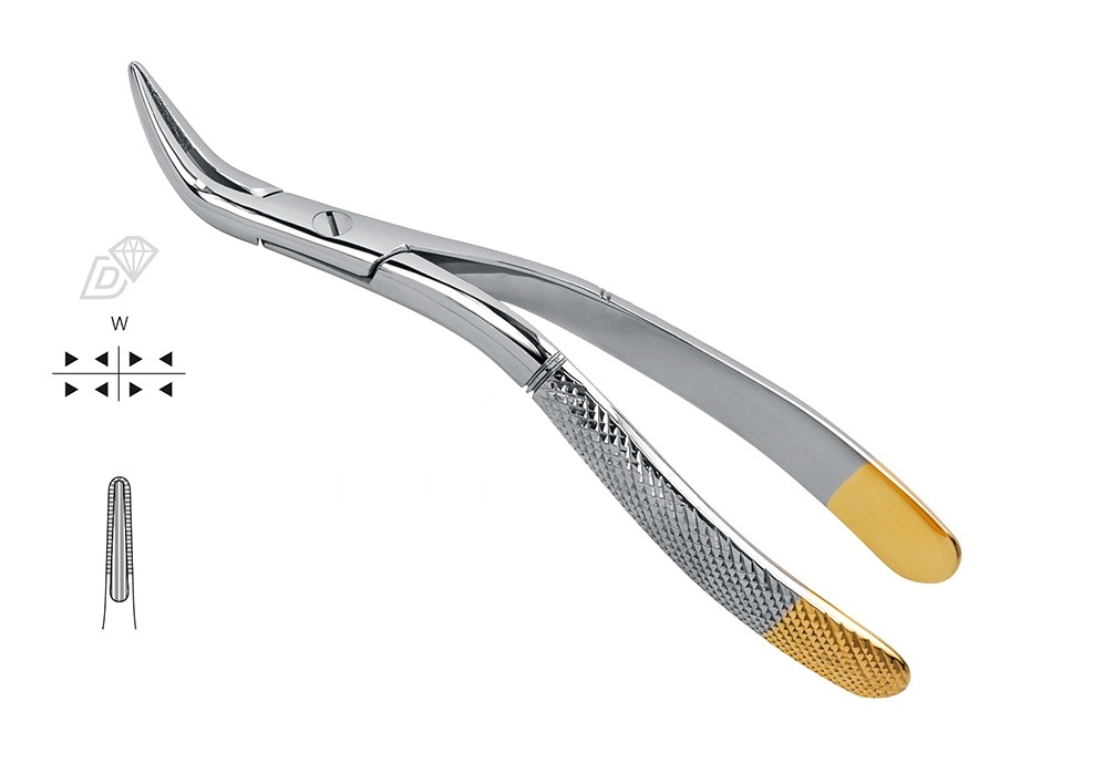 Witzel Universal Roots With Diamond Coated Beaks Extracting Forceps/Root Splinter