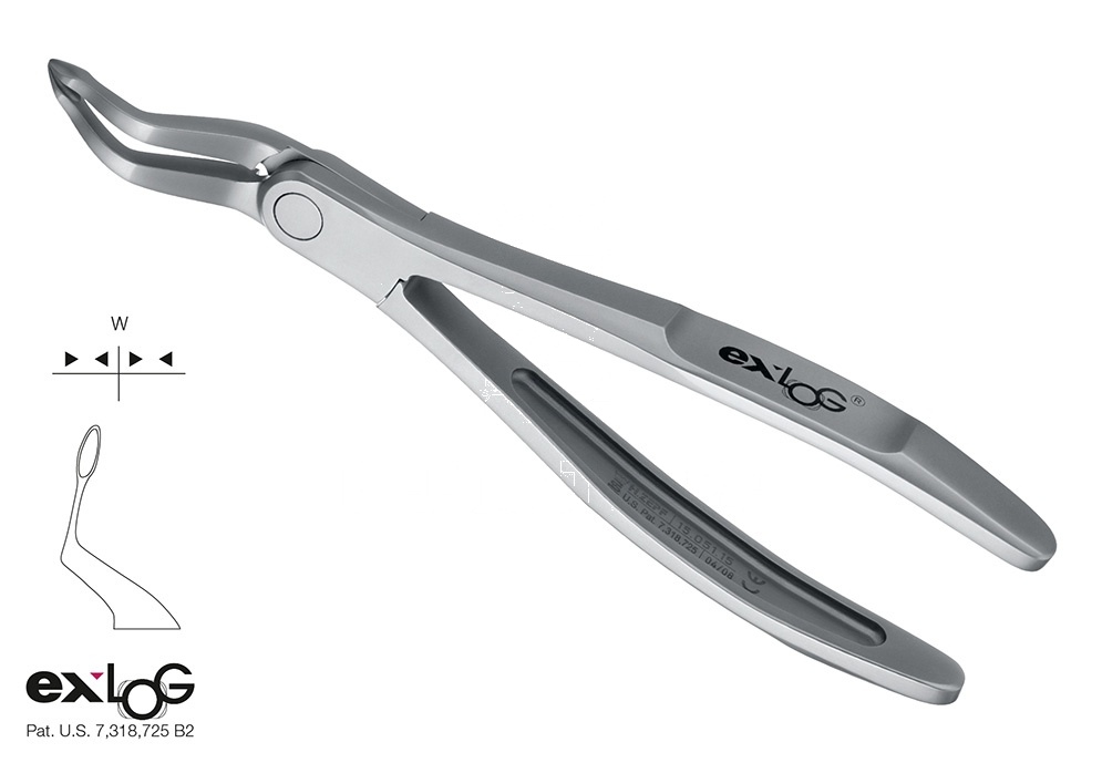 For Upper Root Tips Extracting Forceps – Exlog® Fig. 51sb