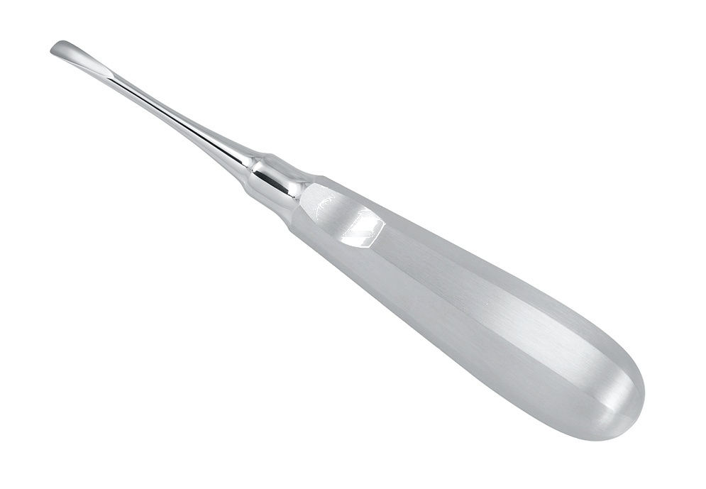 Root Elevator for Axial Luxation 5mm – Curved, Fig.4 With Standard Handle