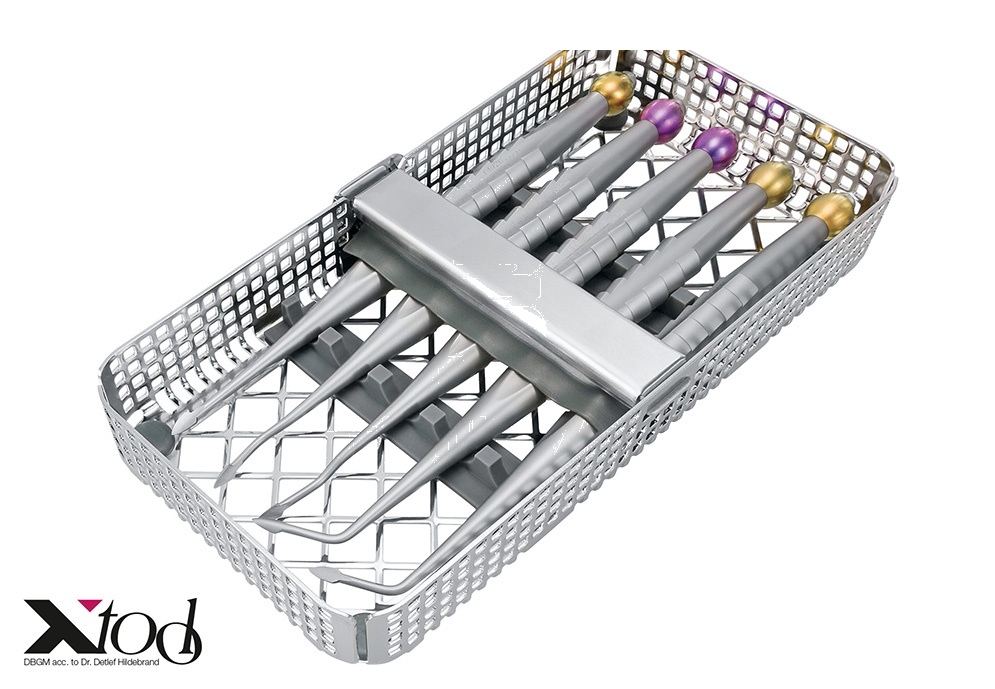 Approximal Elevator Kit Consisting of 5 Approximal Elevators in a Waschtray 1/3 X-Tool