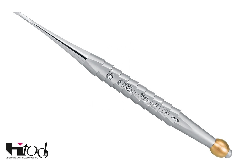 X-Tool – H-Tool Fig. 5 Straight, Tip 3.0mm With Gold Colored Ball
