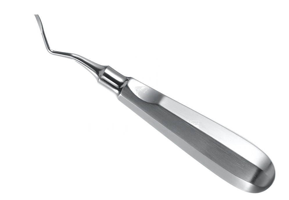 Heidbrink Handle With Thumb-Rest Standard Inchsinch Root Tip Elevator – Fig. 2 Curved, Working Tip 2.0 Mm