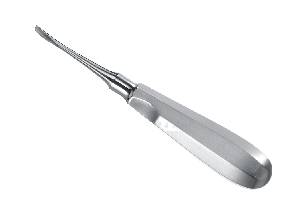 Special Flat Handle With Thumb-Rest Root Elevator – Fig. 62, 4 Mm, 160 Mm Angled