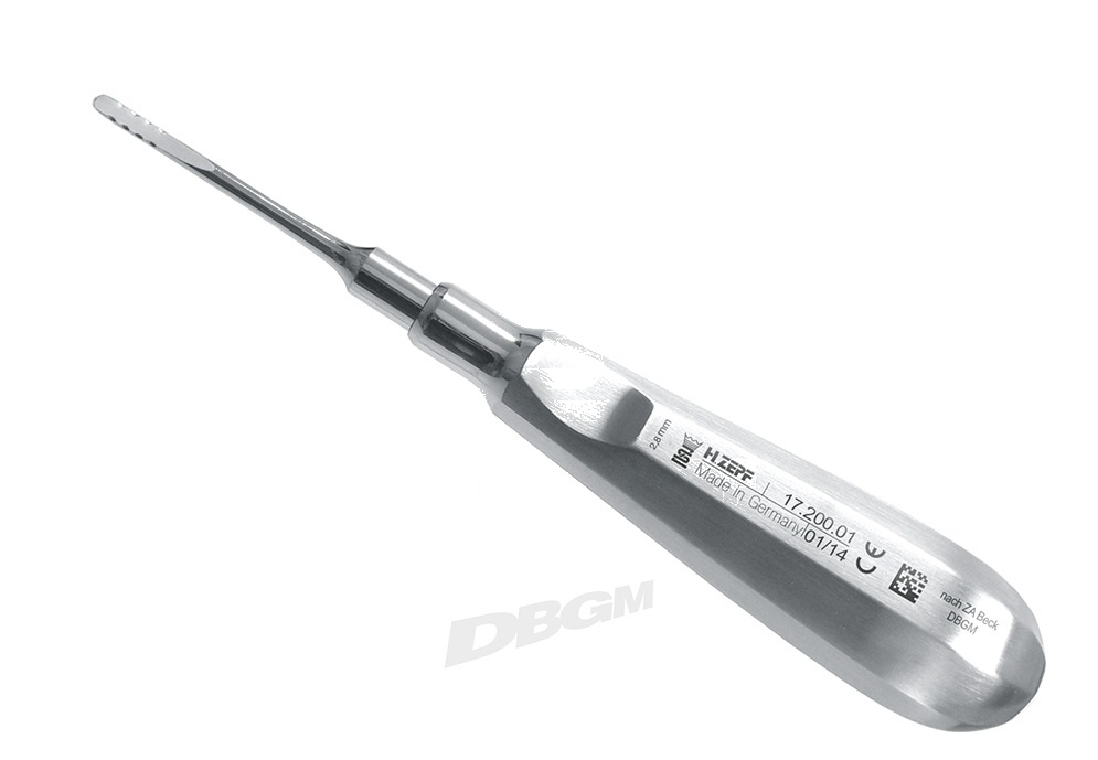 Root Elevator Mod. Beck 2.8mm With Thumb Rest (17.200.01)