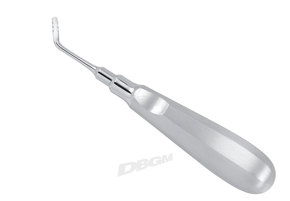 Root Elevator Mod. Beck 3.5mm With Thumb Rest Curved Fig 5 (17.201.01)