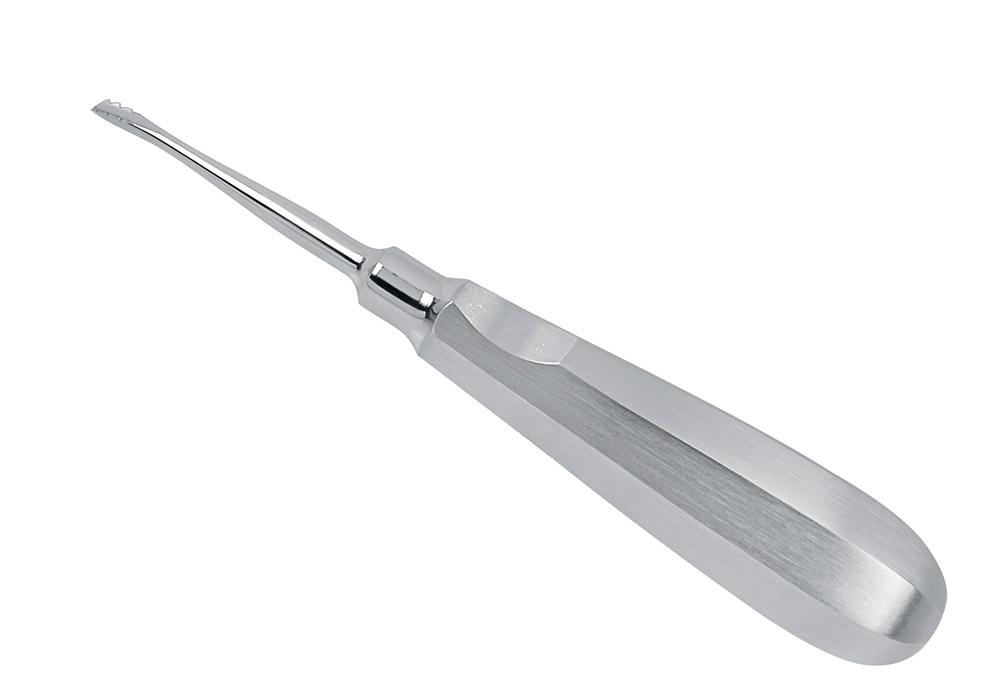 Lindo-Levien Root Elevator – Fig. Lllc, Curved-Up Tip, 4.0mm