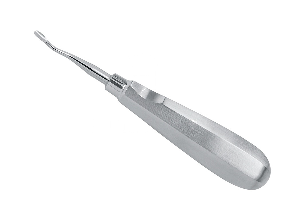 Elevator-Root Elevator F. Roots of Teeth Root Elevator – Fig. 77, Serrated Distal