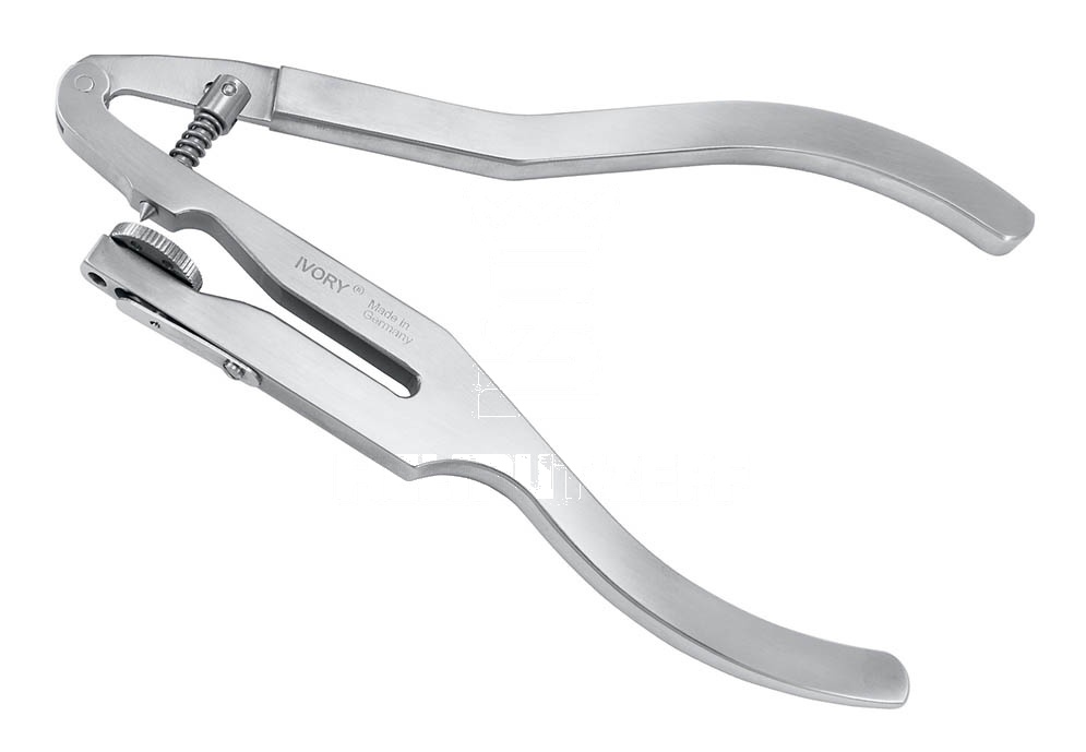Ivory Rubber-Dam Forceps- Stainless – 17 Cm