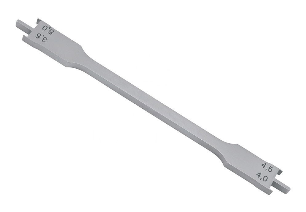 Bracket Positioner for 018 Slot Stainless Steel – 13cm