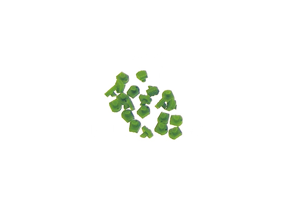 Remover// Re-Order Set Containing 40 Pieces Polymer Plastic Tips Crown-Tractor