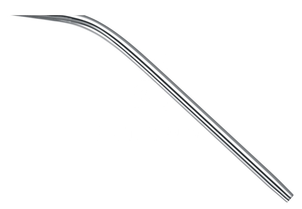 Tonsil Suction Tube – Aspirator 3 Mm Diameter, 175mm Long With Additional Slot Against Sucking In