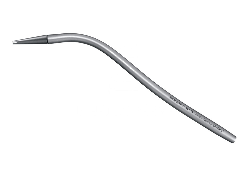 With Titanium Tip Tonsil Suction Surgical Aspirator Sinusline Tube – Diameter 3.0 Mm (Ref. 19.651.14)