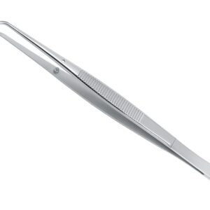 London-College Tweezer Pliers Operative - Fig.3, Serrated Long Tips, 15 Cm