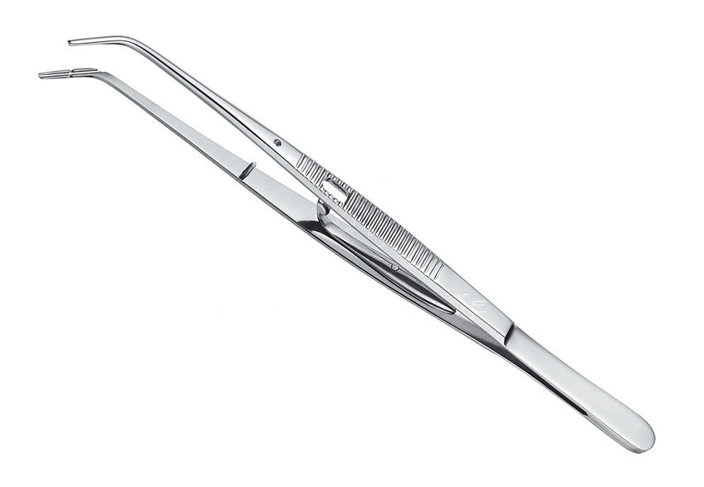 W.Catch College Dressing Tweezer Pliers Operative – Fig. 8, 15 Cm Curved