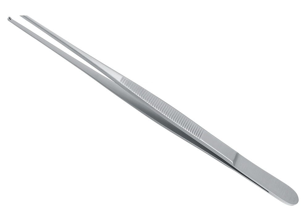 Tissue Forceps 1×2 Teeth Narrow 8inch Pliers Surgical