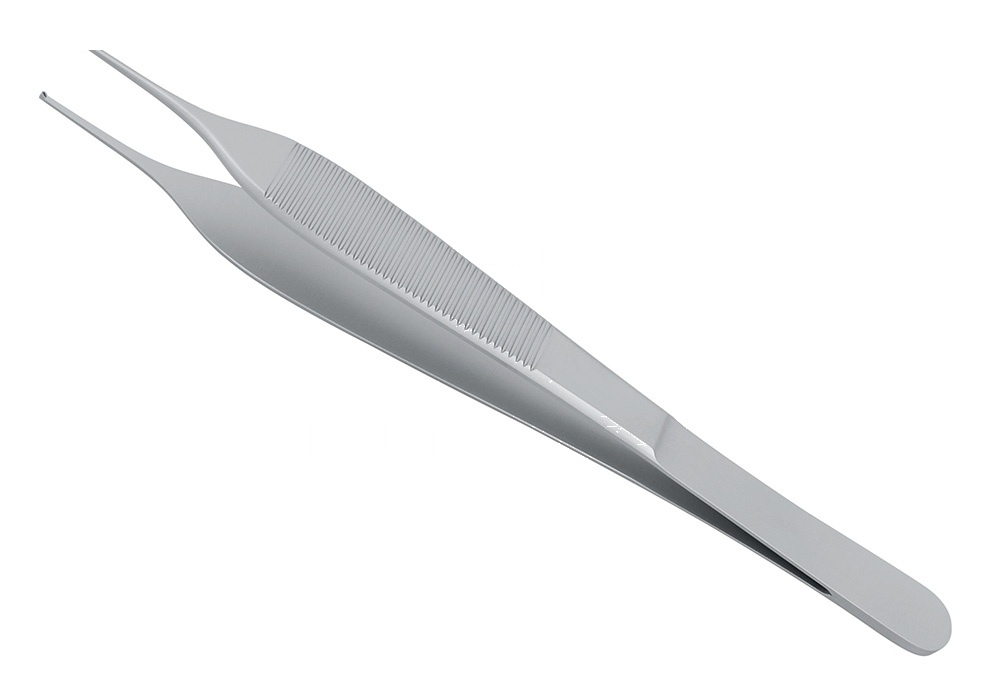 Tissue Forceps Micro Adson Pliers Surgical – 15 Cm 1 X 2 Teeth