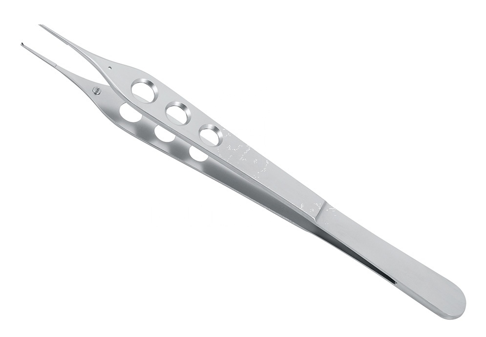 Micro-Adson Tweezers Fine Spring Grip W. 3 Holes Pliers Operative – 15cm 0.6 Mm