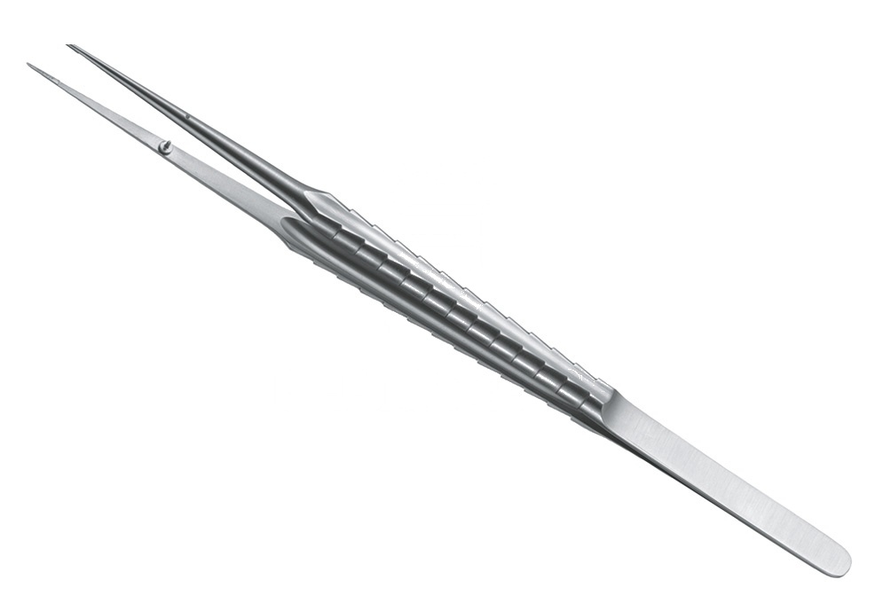 Stainless Steel 18cm Long Handle With Guidance Pin Pliers Operative – Micro-Dressing-Forceps Smooth, Straight