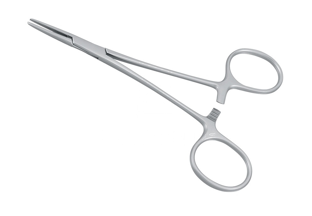 Halstead-Mosquito Haemostatic Forceps – Serrated, Straight, 12.5 Cm (5inch)