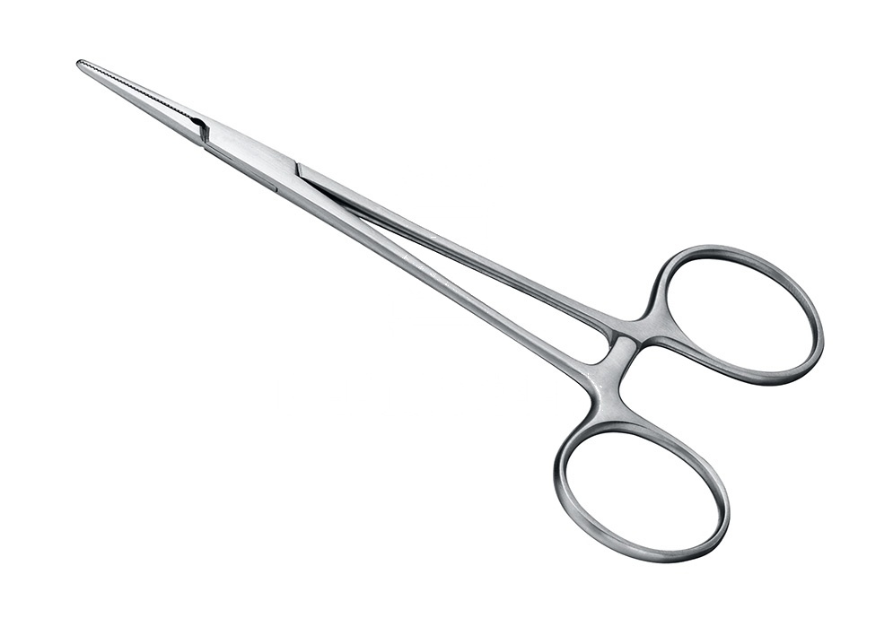 Micro-Halstead Haemostatic Forceps – Straight, 12 Cm