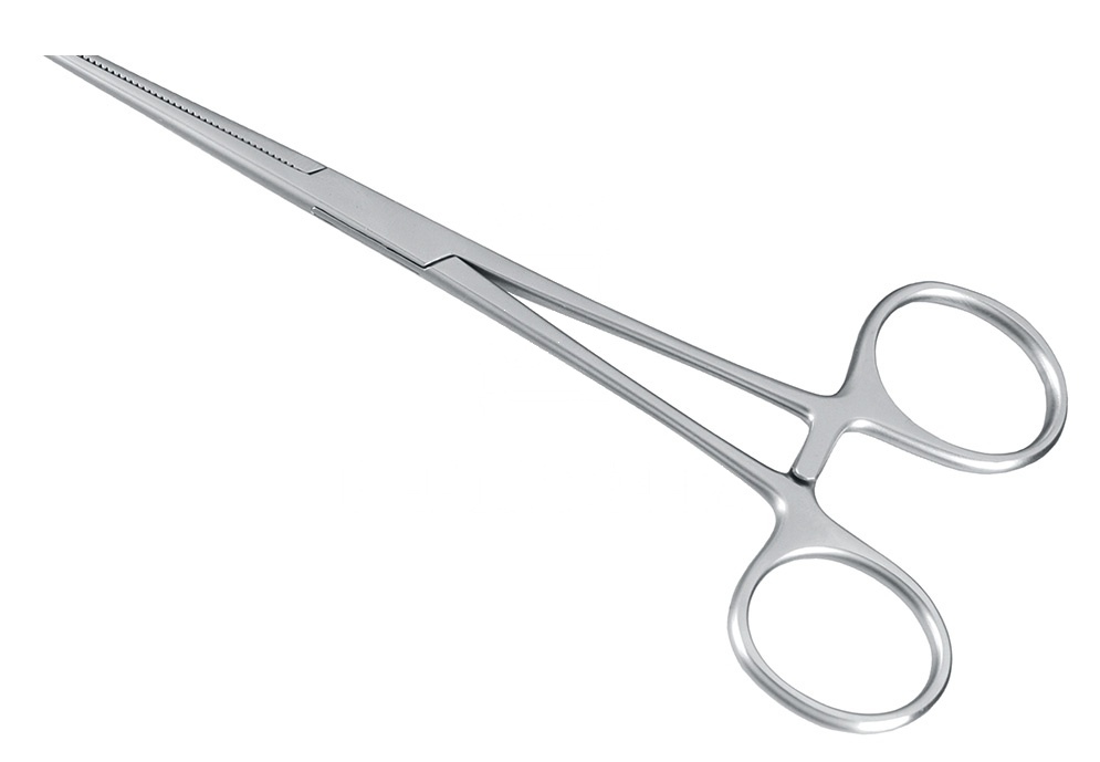 Kocher 1 X 2 Teeth (5-1/4inch) Haemostatic Forceps – 12 Cm Straight