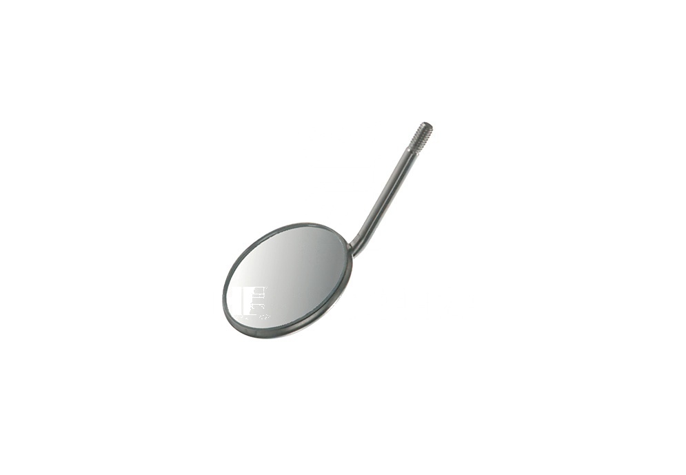 Stainless Packing Unit = 12 Pieces Plane Mouth Mirror – (Size 4) ø 22 Mm Simple -Thread