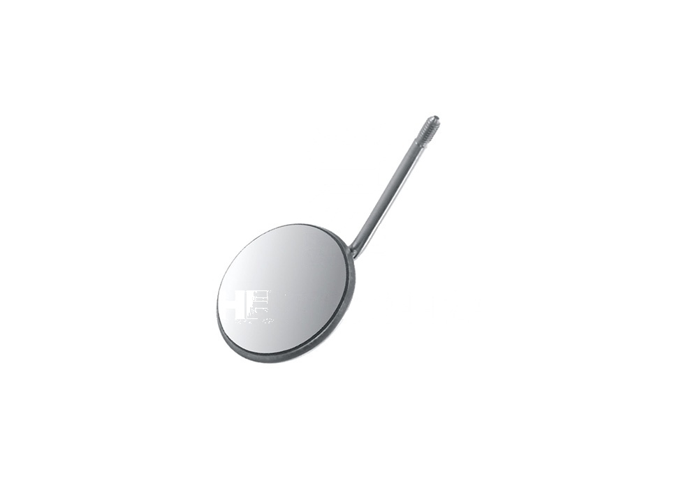 Titanium Front Surf Simple-Thread Stainless Plane Mouth Mirror – ø 24 Mm Packing Unit = 12 Pieces