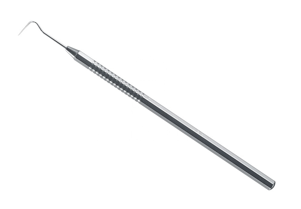 Stainless Tip Octagonal Explorer Operative – Fig-8, Single Ended