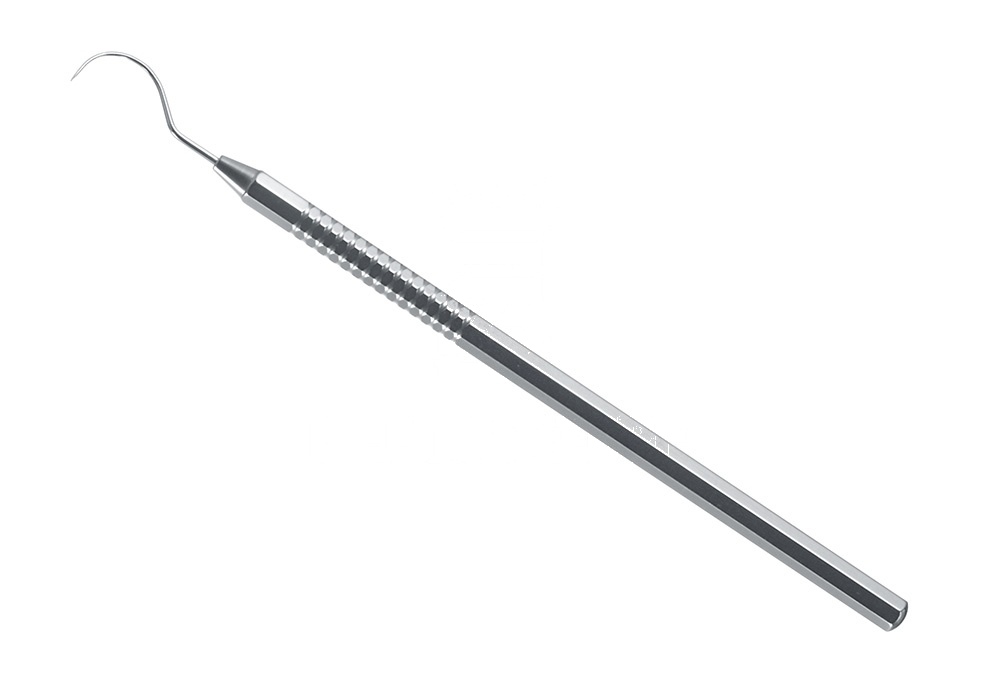 Stainless Tip Octagonal Explorer Operative – Fig-23, Single Ended >>as per Customer Drawing # 09-0577 Reva