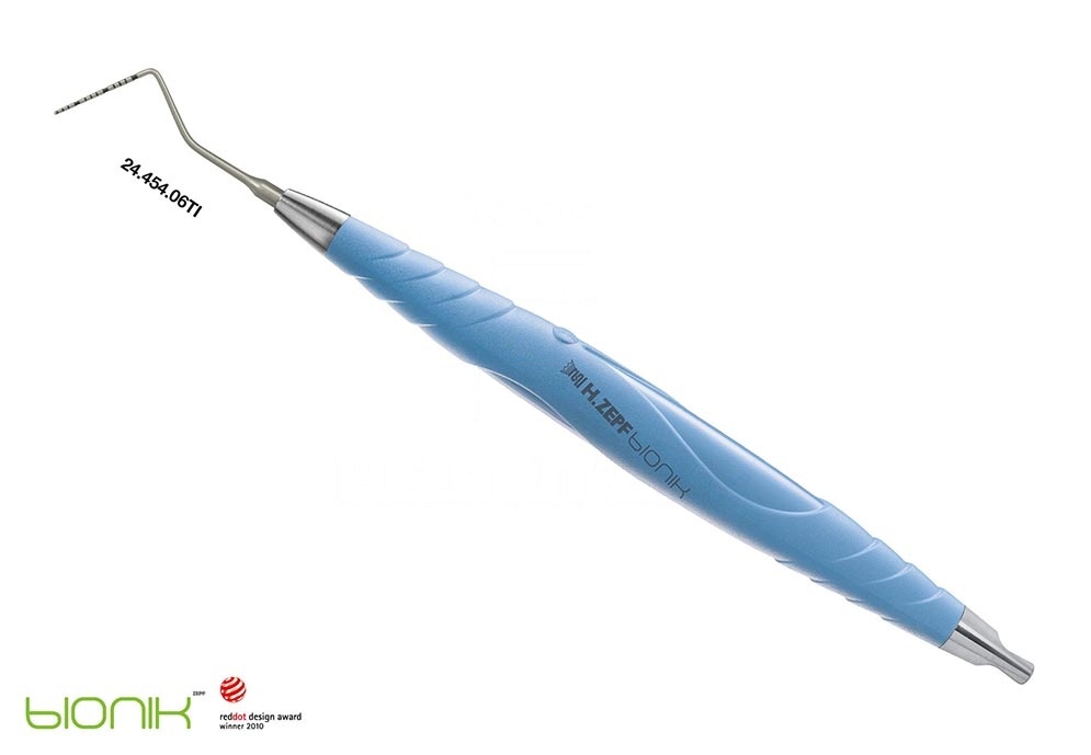 Titanium in Bionik Handle North Carolina Cnc M2.5 Measuring Probe Periodontic – 1-15mm, Single-Ended