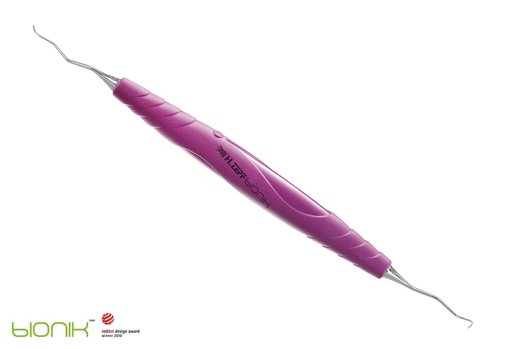 Bionik Handle Signal Purple Pointed Explorer 11-12 Fine Tips – Exchangeable Inserts M4x0.5
