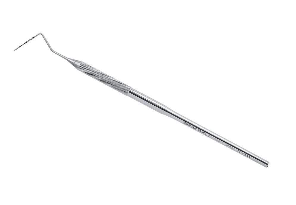 North Carolina Cnc With Round Handle Mesuring Probe Periodontic – Single-Ended