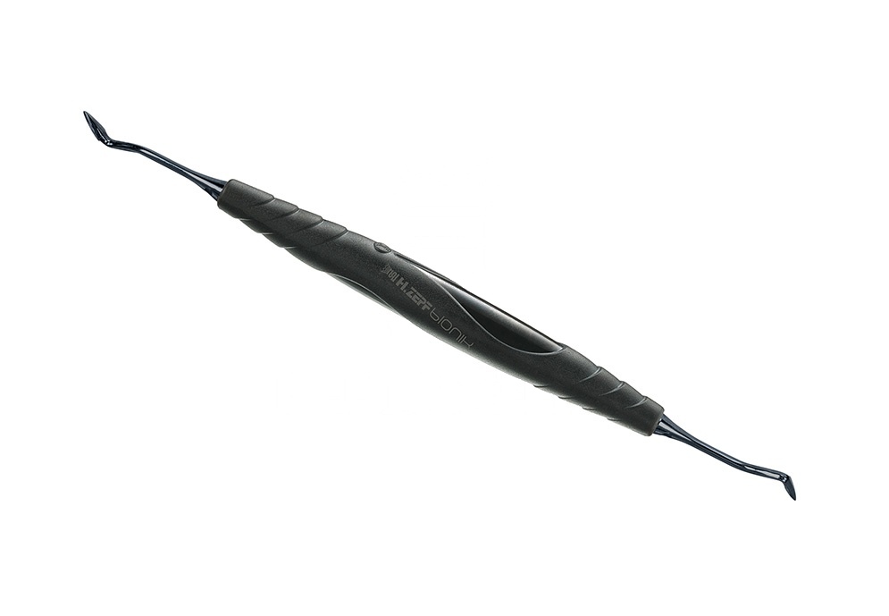 Dental Attin Compo Knife Fig. 1 Bionik Handle Nanopal Filling Plastic Black Instrument