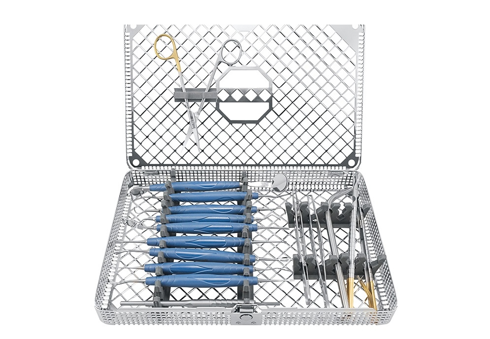 Zepf Essentials Surgery Tray Handles Bionik Cobalt Blue (24.961.03)