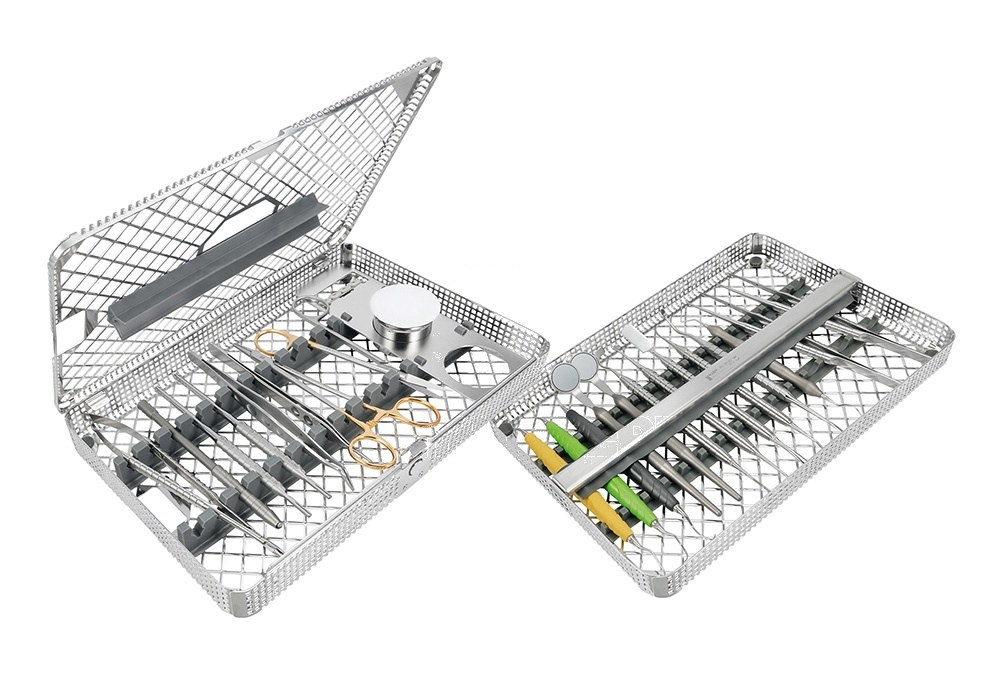 Unvivers. Instr.-Kit for Micro- & Makro-Surgical Implantology & Prodontology Impac-Tray by Dr. Weng