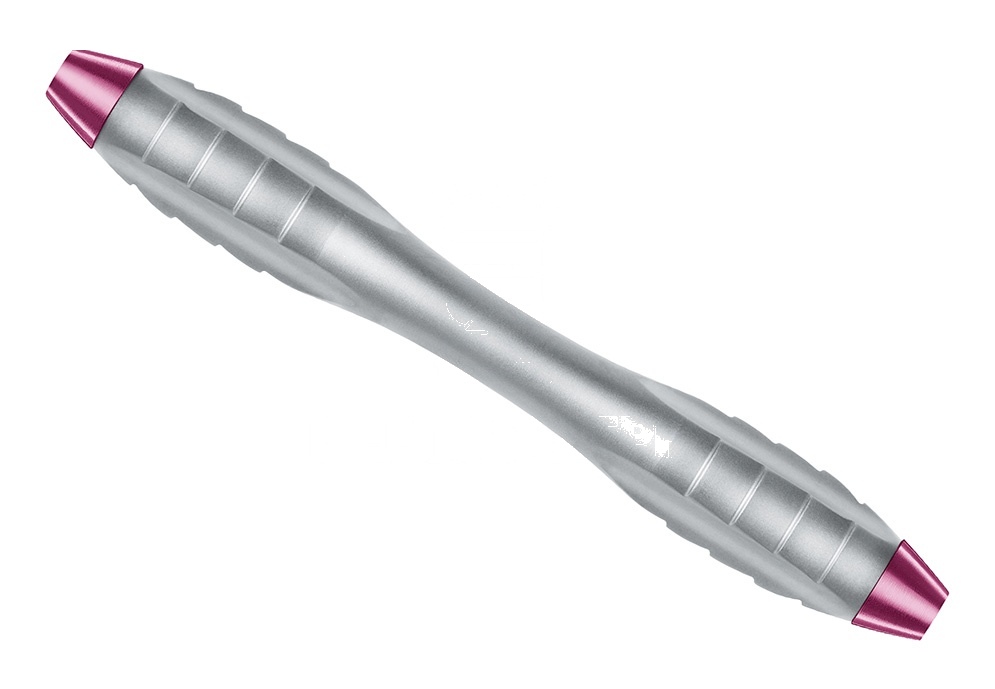 Z-Shape Relax Handle Violet Groove Concave – Scale Convex Double-Ended M4x0.5- Length: 100mm