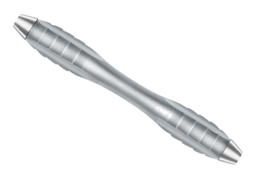 Z-Shape Relax Handle Titanium Nature Groove Concave – Scale Convex Double-Ended M4x0.5- Length: 100mm