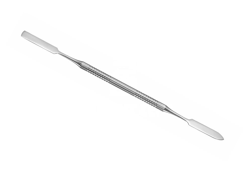 Stainless Steel Octagonal Plastic Instrument Cement Spatula – Fig. 2, Doubel-Ended, 6 Mm